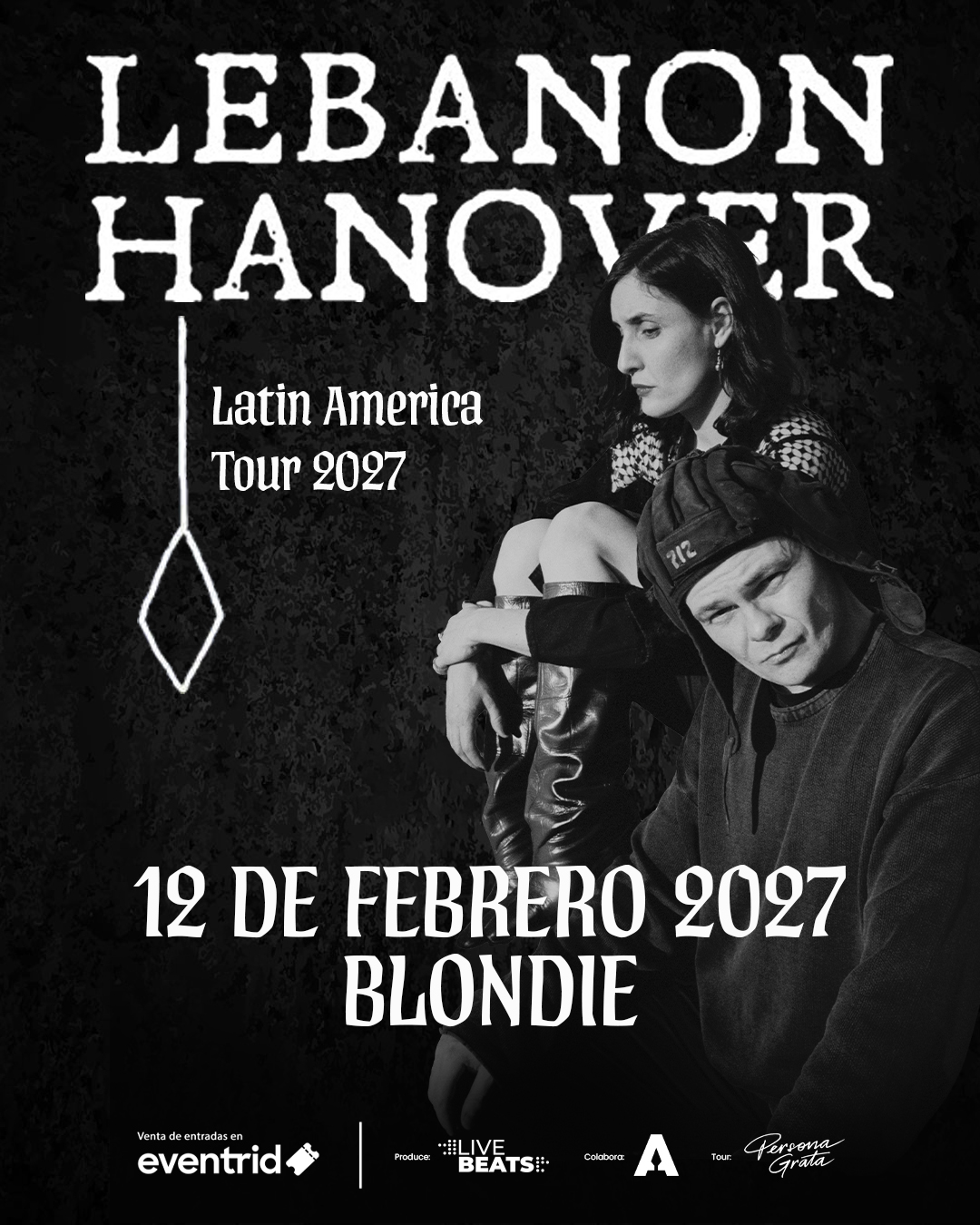 Lebanon Hanover anuncia su regreso a Chile